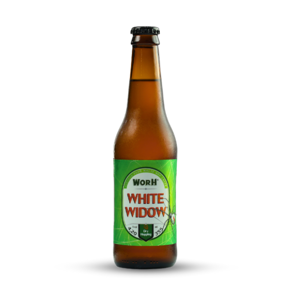 WHITE WIDOW 355 ml – Hop Lager | 4,20% ABV e 20 IBU